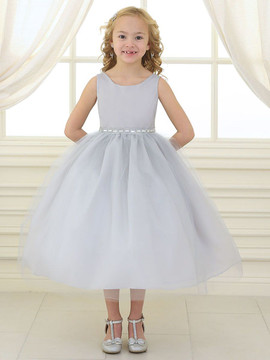 Silver ☀ Gray Flower Girl Dresses ...